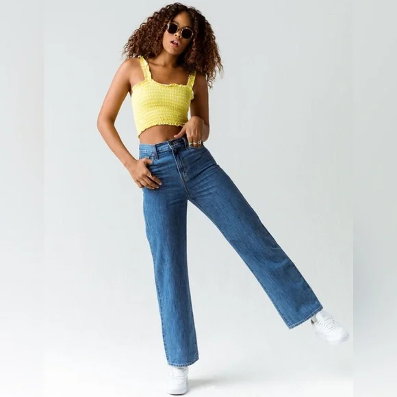 新品 Levi's HIGH WAISTED STRAIGHT W25 L29 High Waisted Straight Jeans - Blue | Levi's® XK